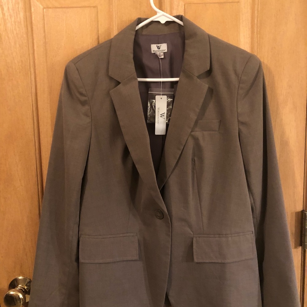 Pant Suit - Jacket and Slacks — Size 10